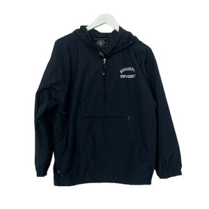 Duquesne University Navy Unisex Pullover Rain Coat, Small